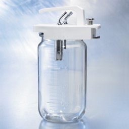 3,0 L Sekretauffangglas mit Bajonettverschluss